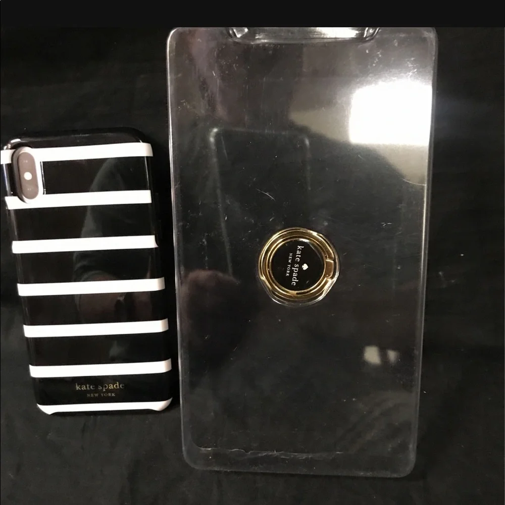 Kate Spade New York Ring & Stripe Resin iPhone Xs/ - Picture 4 of 5